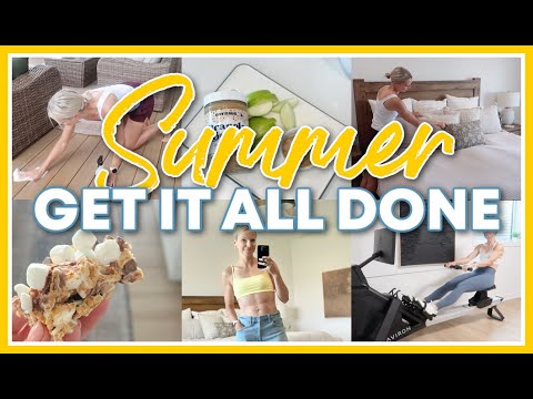 SUMMER GET IT ALL DONE 2025 | HOMEMAKING MOTIVATION!