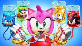De Nerd a Bela Amy Rose / Makeover Extremo de Super-Herói! / De Sonic a Belo Shadow Sonic