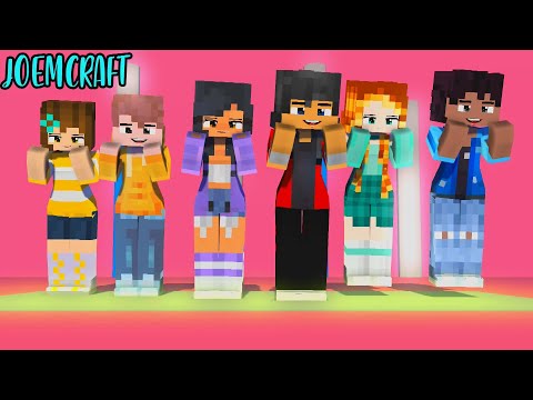 COUPLE DANCE | ME TOO DANCE | HERO TONIGHT DANCE | NOI, PIERCE, APHMAI, KIM, KIM Minecraft Animation