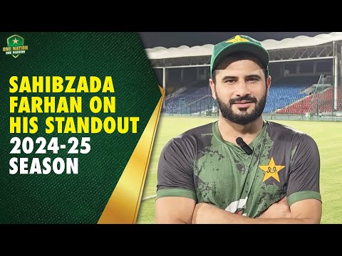 Pakistan batter Sahibzada Farhan on his standout 2024-25 season and turning his game around