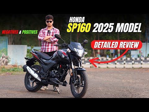 2025 Honda SP 160 Review | Best Mileage for City riding or Not?