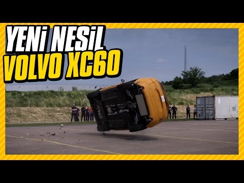 VOLVO XC60 2018: 5 takla attı, sadece aynası kırıldı