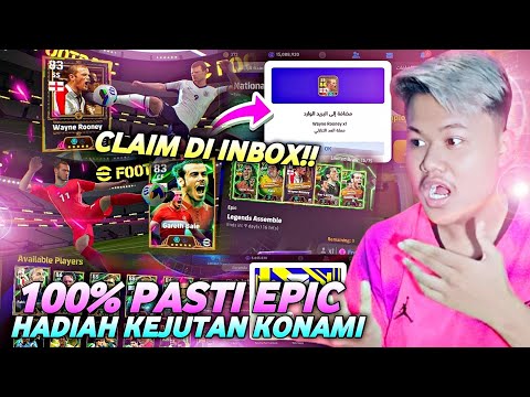 CLAIM BANSOS ROONEY BALE EPIC DI INBOX!! HADIAH KEJUTAN GRATIS EPIC ASSAMBLE EFOOTBALL 2025 MOBILE