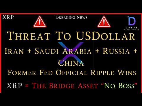 XRP- Threat USDollar + Oil + Iran + Petrodollar + XRPLedger = XRP Bridge Currency