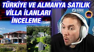 RRAENEE ALMANYA VE TÜRKİYE VİLLA İLANLARINI İNCELİYOR | Hayalimdeki Yer