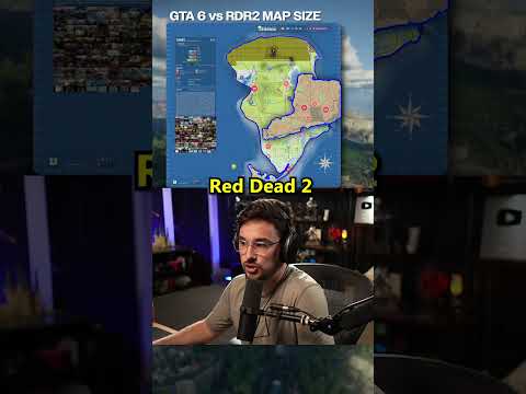 This Is How Big GTA 6's Map Will Be...🤯 #GTA6 #Gaming