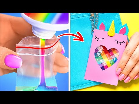 MIRABILI ARTIGIANATI ARCOBALENO PER ILLUMINARE I TUOI GIORNI DI SCUOLA di 123 GO Like!