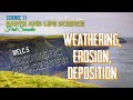 Weathering, Erosion, and Deposition Concepts