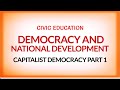 Democracy and Capitalism Concepts
