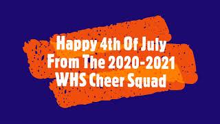 WHS Cheer Squad 4th of July