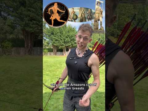 Why did the Amazons remove their breasts?
