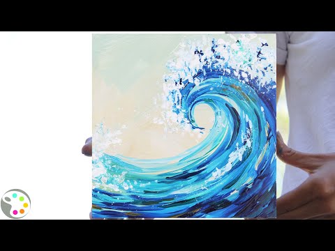 Acrylic Painting Tutorial Easy 09 2021 - Acrylic Painting Tutorial Easy Ocean
