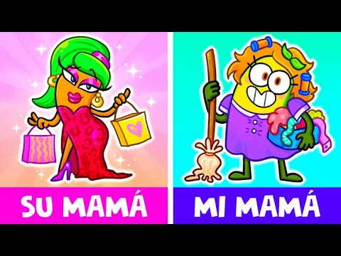 Mi mamá vs la mamá moderna 🍐 Concurso familiar 🍐 Pareja de aguacate