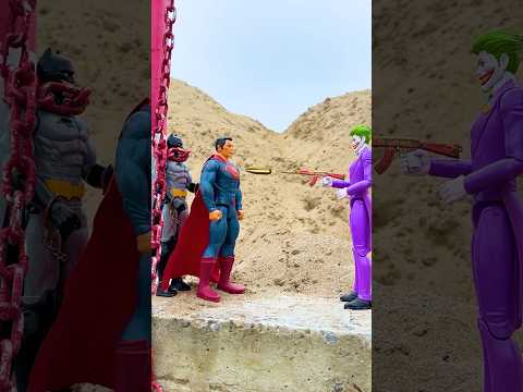 Superman Saves Fallen Man From Joker | Marvel Toys