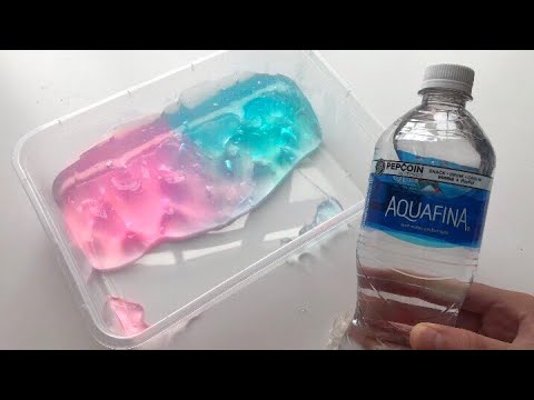WATER SLIME!💧Testing NO GLUE no borax, slime recipes!