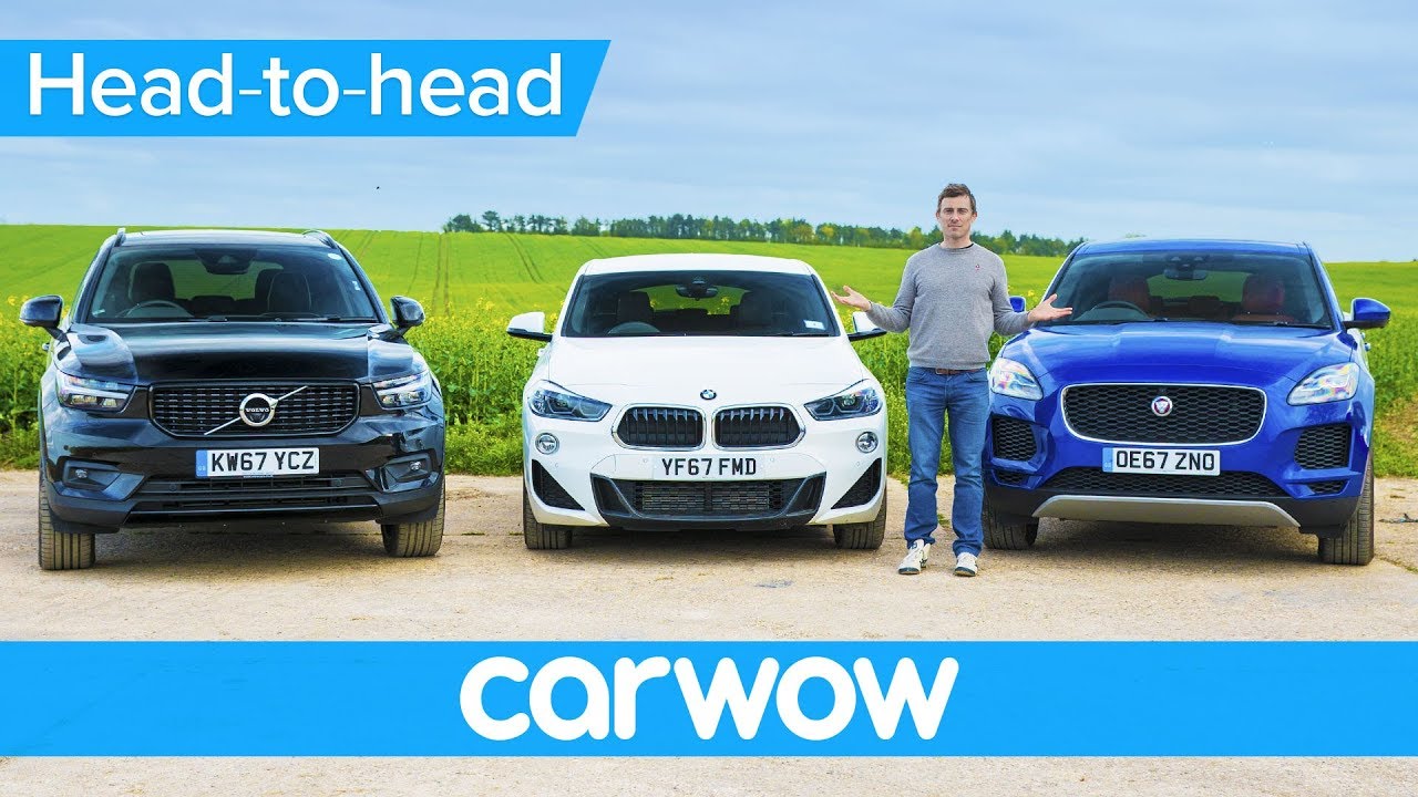 BMW X2 vs Volvo XC40 vs Jaguar E-Pace - which is the best small SUV? - Head-2-Head