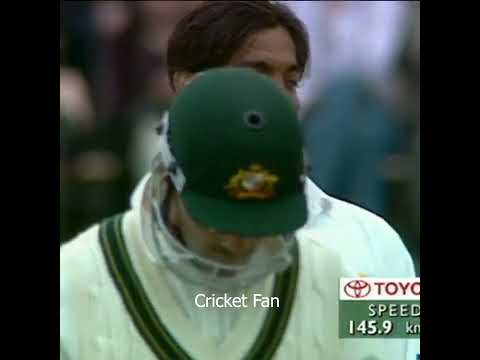 Shoaib Akhtar Most Dangerous Yorker Vs Justin Langer - Reverse Swing