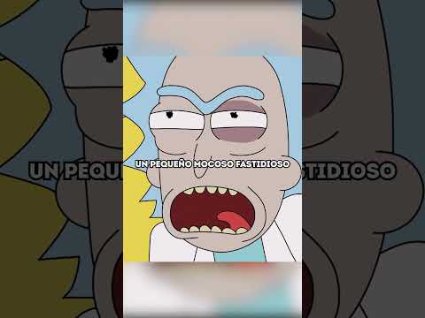 Morty entendió cómo distinguir a un parásito de un miembro de la familia 😳 #rickymorty