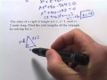 Pythagorean Theorem and Triangle Properties