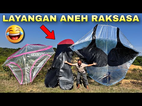 Berburu layangan putus, malah ketemu layang paling aneh di dunia🗿😹