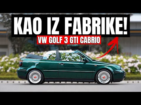 PRVA BOJA i 200.000km na satu! VW GOLF 3 GTI CABRIO!