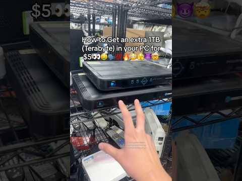Storage doesn’t get much cheaper than this 🤑😹💯🙏😭😈🗣️💀🥵🥶 #pc #computer #techtips #thrift