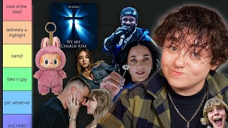 Ranking 2025 Pop Culture Moments