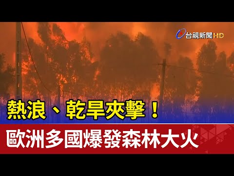 熱浪.乾旱夾擊! 歐洲多國爆發森林大火 - YouTube