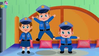 Five Little Policemen | ABC Song  | Fairy Tales | Children Songs | Nursery Rhymes & Kids Songs