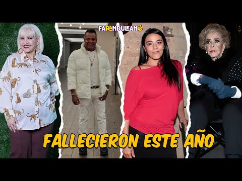 FAMOSOS QUE MURIERON ESTE 2024.