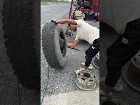 Tire Repair Daily Mobile Tire Repair #补胎日常 #创作者中心 #创作灵感 #流动补胎 #工作日常记录
