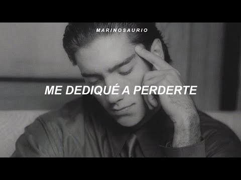 Alejandro Fernández - Me Dediqué A Perderte (Letra)