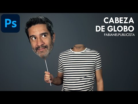 Cabeza de globo Photoshop 2024 | Tutorial 170 | Español