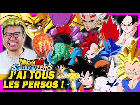 Dragon Ball Sparking Zero : je teste les 182 perso, DB GT + films OAV (MON GAMEPLAY EXCLU 4K)