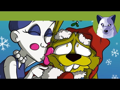 Ballora and Springtrap - Christmas Speedpaint! [Tony Crynight]