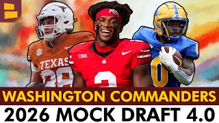 CALEB DOWNS TO WASHINGTON IN ROUND 1? | 7-Round 2026 Washington Commanders Mock Draft 4.0