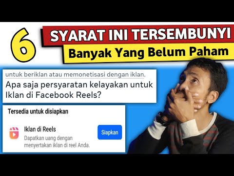 Ini Rahasia‼️ Ternyata Ada Syarat Tersembunyi Monetisasi Iklan Reels Facebook Terbaru