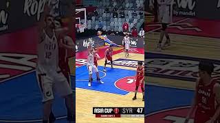 Alhamwi makes basketball look so easy 😮‍💨 #AsiaCup