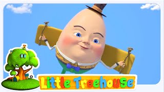 Humpty Dumpty นั่งอยู่บนกำแพง + เพลงอนุบาลแสนสนุกและเพลงเพื่อการศึกษาสำหรับเด็ก