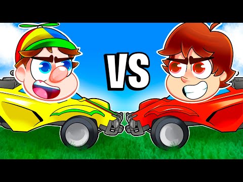 JOHNNY vs TECHY In Rocket League!