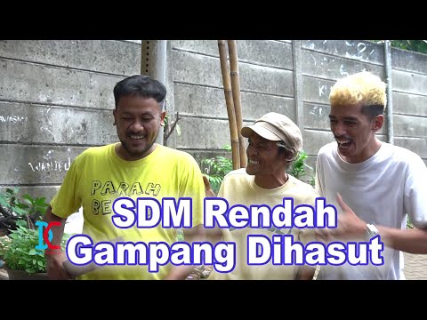 SDM Rendah Gampang Dihasut