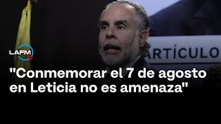 Benedetti advierte que el diferendo limítrofe con Perú por la isla Santa Rosa podría complicarse