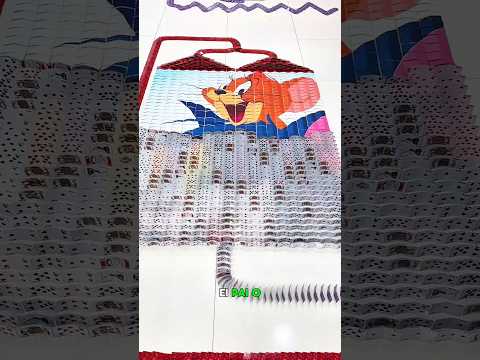 O papai fez o Tom & Jerry com cartas! 🃏🐭🐱😱