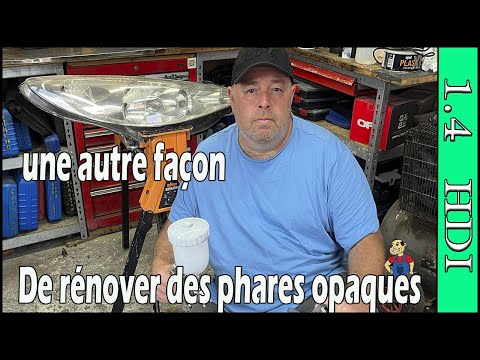 Une autre façon de rénover des phares opaques 😉