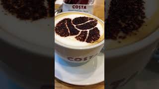 Cappuccino #costacoffee #coffeeholic #latteart #lulumall #kochi