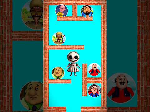 Motu Patlu Vs Chudail Challenge | Motupatlu Vs John | #shorts #youtubeshorts #trending #viral