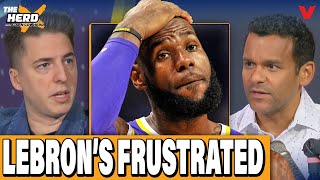 Why LeBron James is FRUSTRATED w/ Los Angeles Lakers | THE HERD
