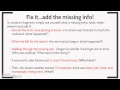 Understanding Sentence Structure and Errors