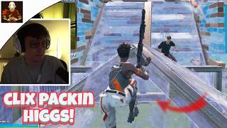 CLIX TWUNTI vs HIGGS HYDRA😳 [FORTNITE TOKEN/WAGER]