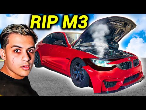 Stable Ronaldo BLOWS UP My BMW M3 Drifting...